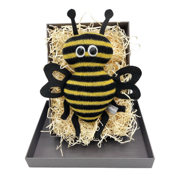 Black & Yellow Lavender Filled Bee