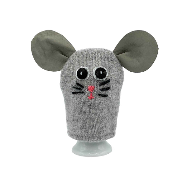 Grey Mouse Egg Cosy