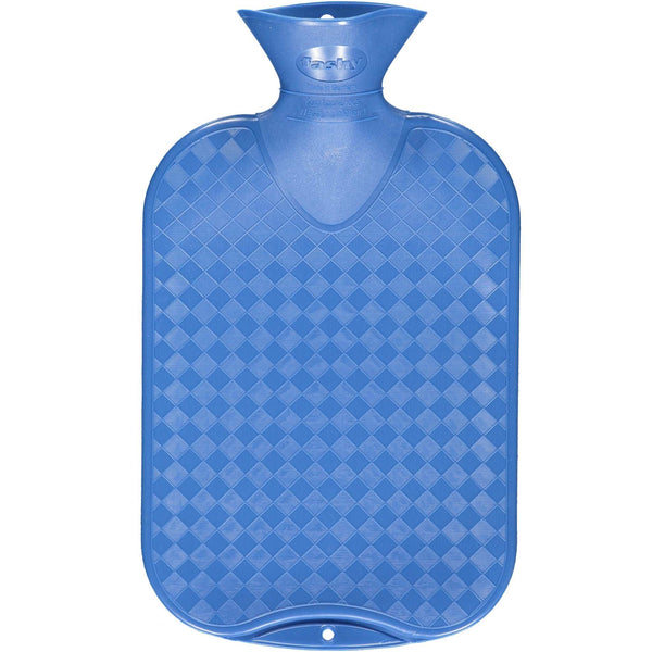 Blue Hot Water Bottle -  2.0 Litre thermo-plastic