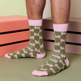 3 pk DOGS & CATS Cotton Ankle Socks for Men