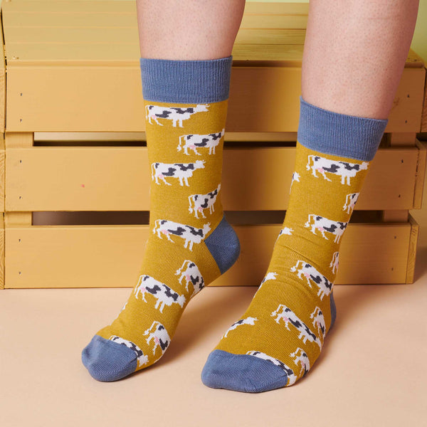 3 pk FARMYARD Cotton Ankle Socks for Women