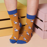 3 pk BIRDS Cotton Ankle Socks for Women