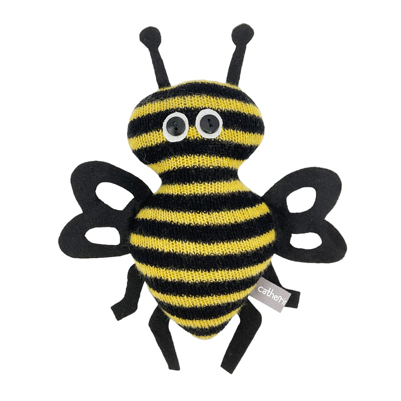Black & Yellow Lavender Filled Bee