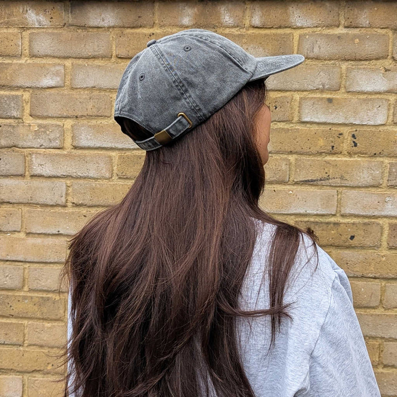 Cotton Baseball Cap - Graphite