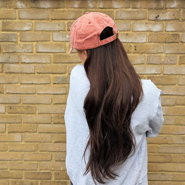 Cotton Baseball Cap - Terracotta