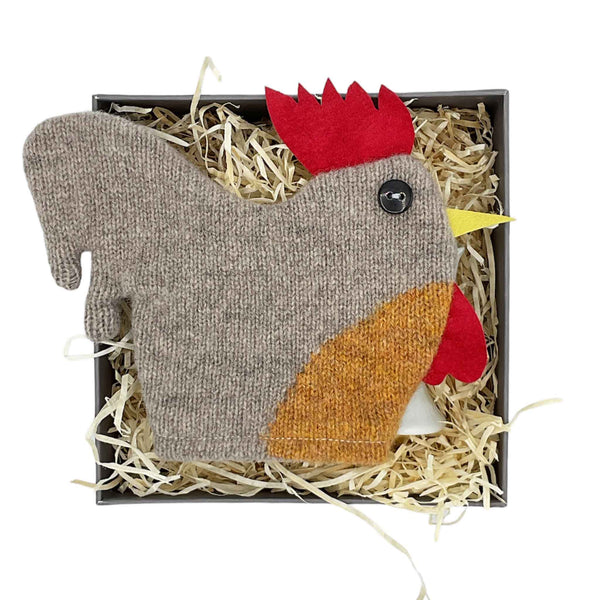 Cockerel Egg Cosy Set