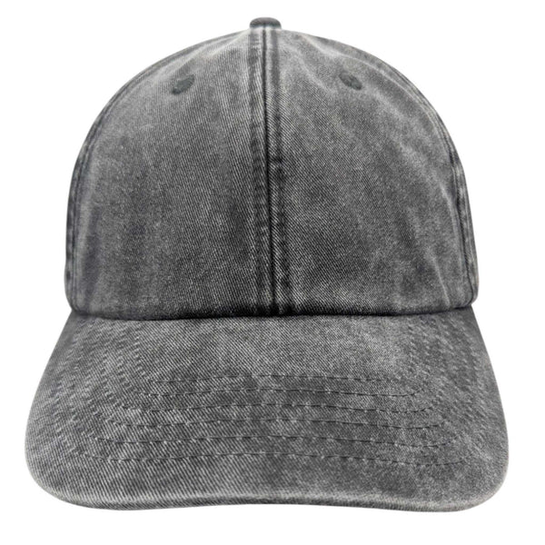 Cotton Baseball Cap - Graphite