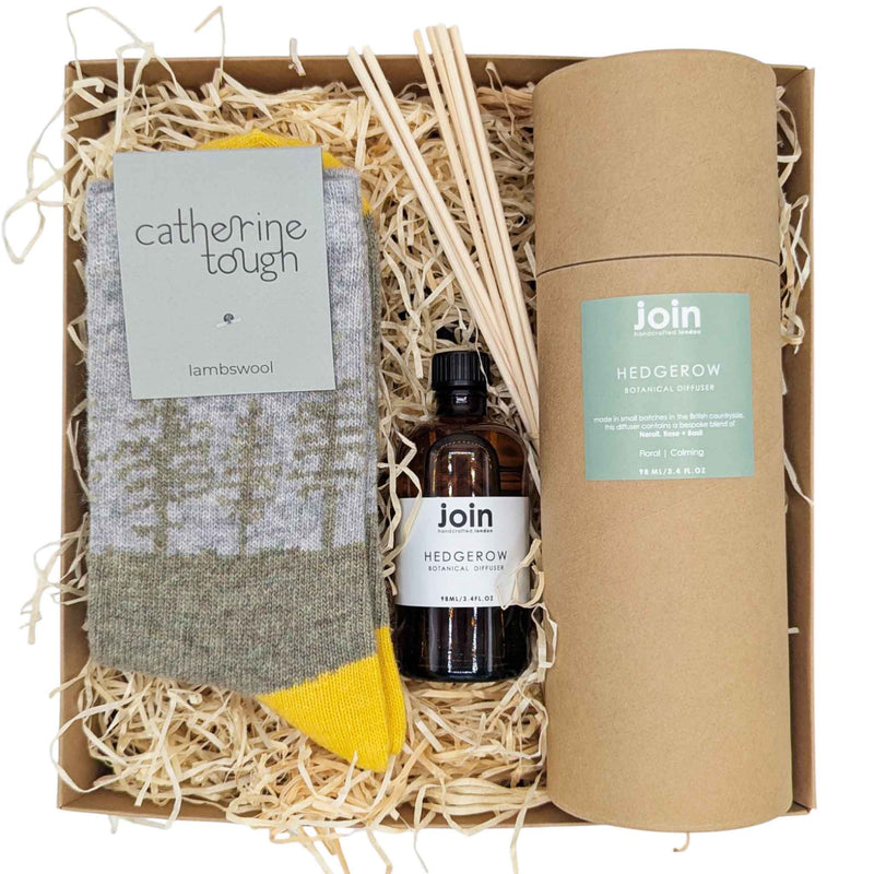DIFFUSER SET FOREST WOOL ANKLE SOCKS
