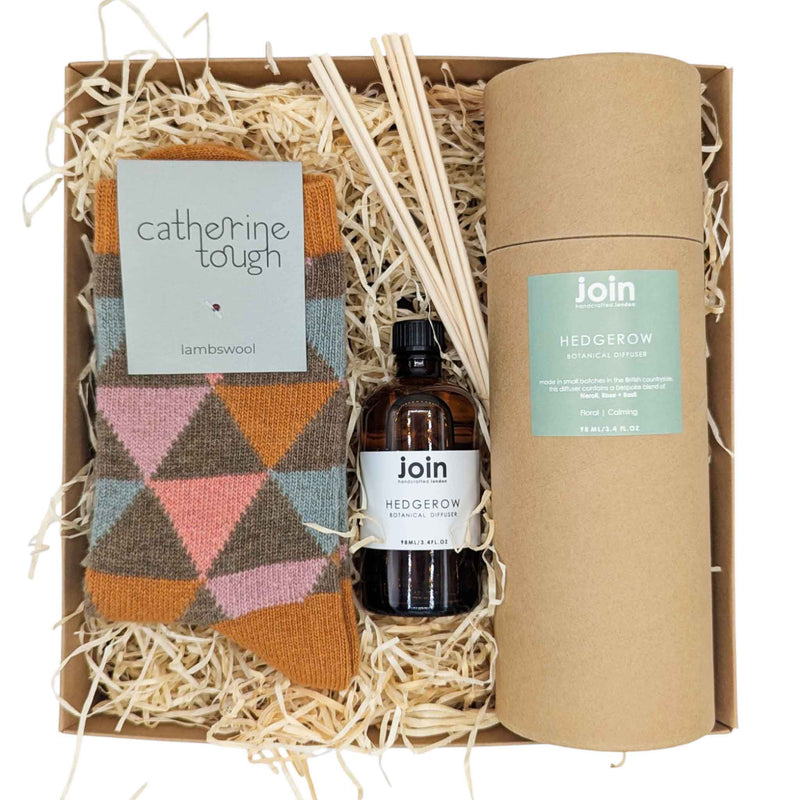 DIFFUSER SET TRIANGLE WOOL ANKLE SOCKS