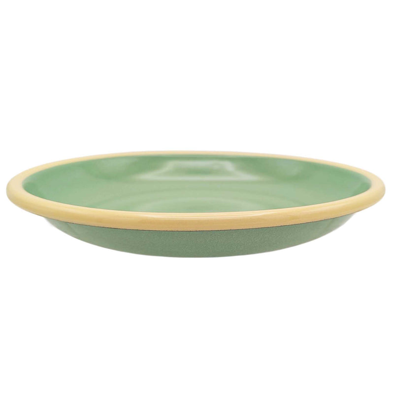Enamel Plate - Mint & Lemon