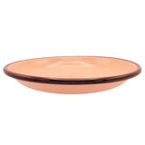 Enamel Plate - Pink & Aubergine