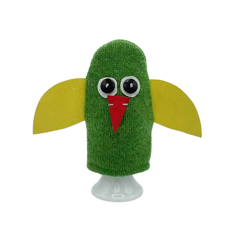 Green Parrot Egg Cosy Set