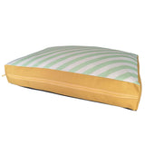 Dog Bed - Green Stripe