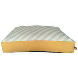 Dog Bed - Green Stripe