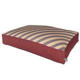 Dog Bed - Grey Stripe