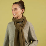Green Cashmere Blend Scarf