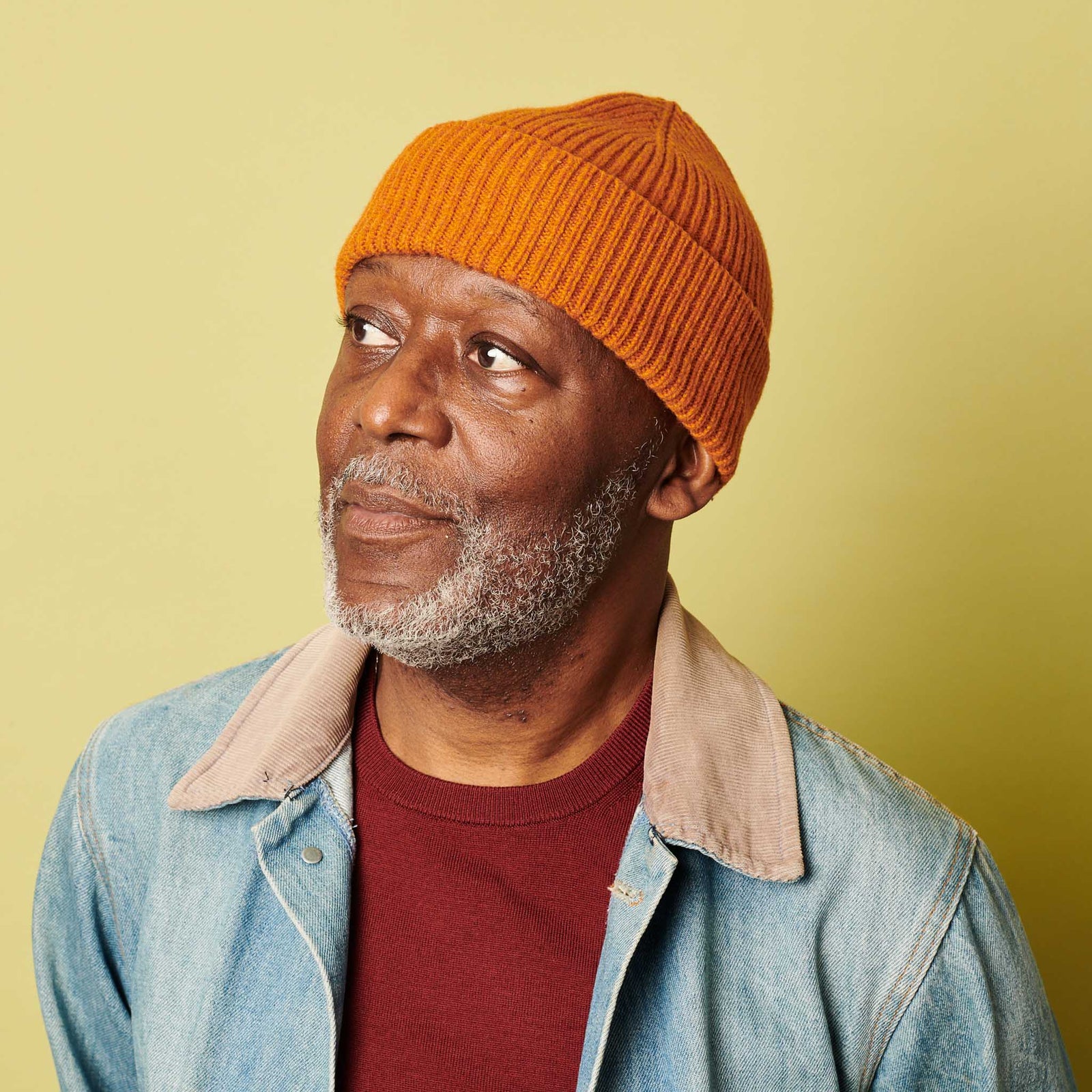 Rust Ribbed Lambswool Beanie – Catherine Tough
