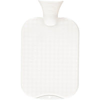 White Hot Water Bottle -  2.0 Litre thermo-plastic