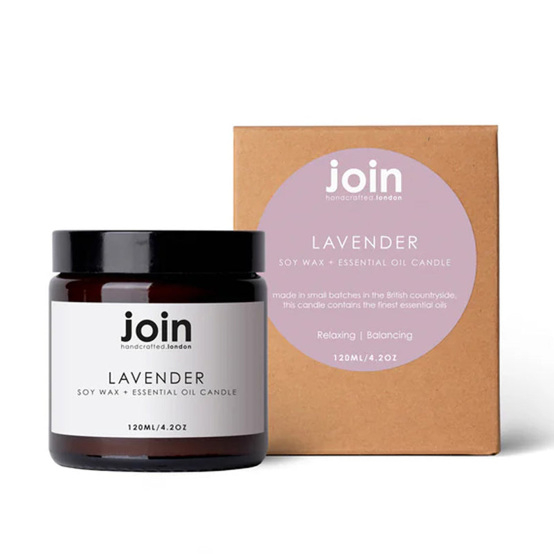 join soy candle - lavender fragrance