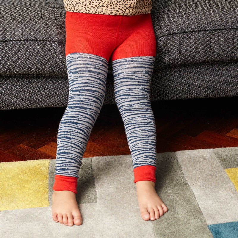 Kids Zebra Print Footless Tights – Catherine Tough