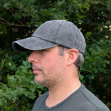 Cotton Baseball Cap - Graphite