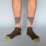 Men's Green Mountains  Lambswool Ankle Socks