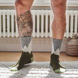 Men's Green Mountains  Lambswool Ankle Socks