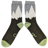 Men's Green Mountains  Lambswool Ankle Socks