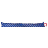 Navy Stripe Draught Excluder With Lavender & Biofoam
