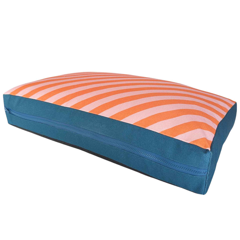 Dog Bed - Pink Stripe