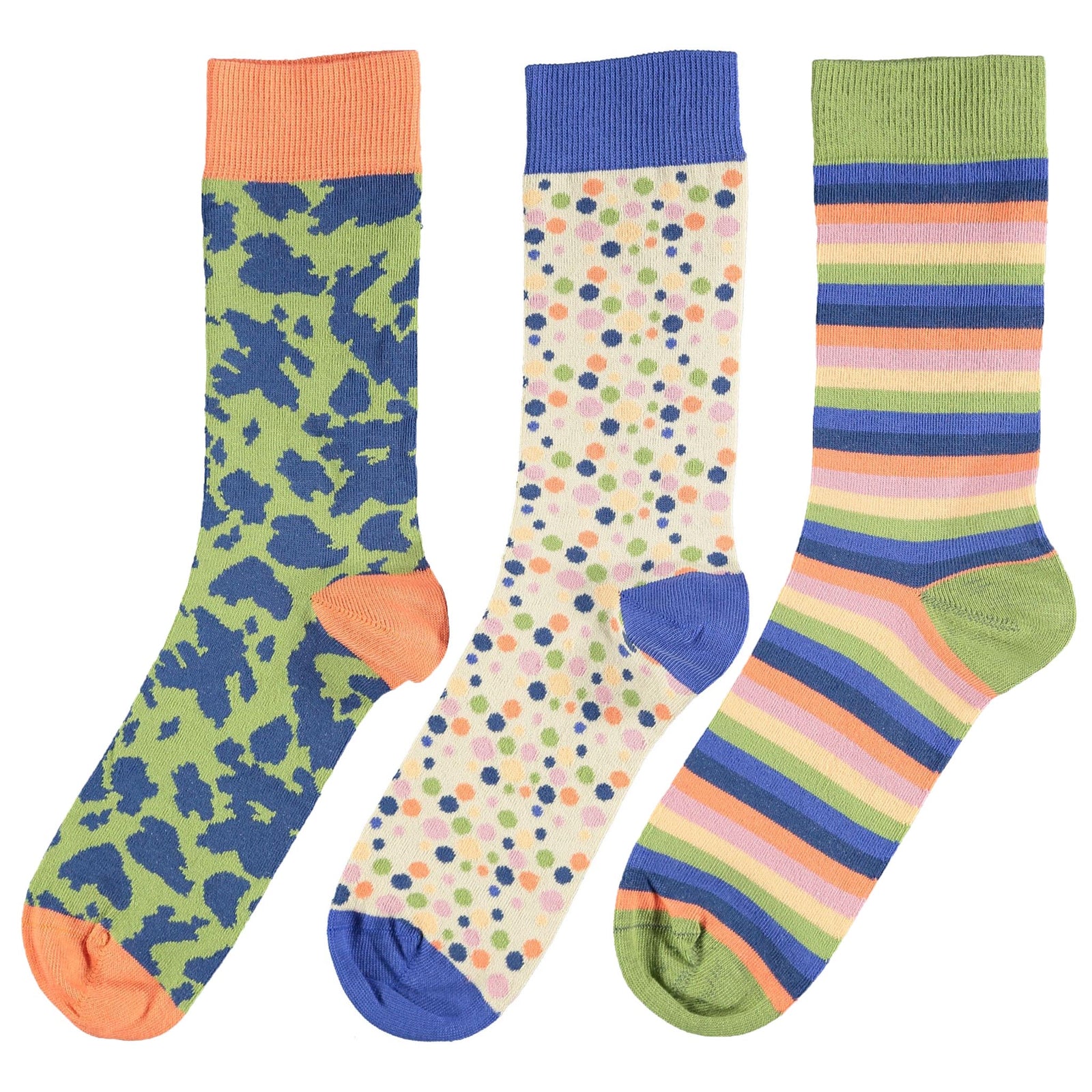 2-Pack Sock Snob Men's & Women's Cotton Trainers Socks With Colourful Shoe Design