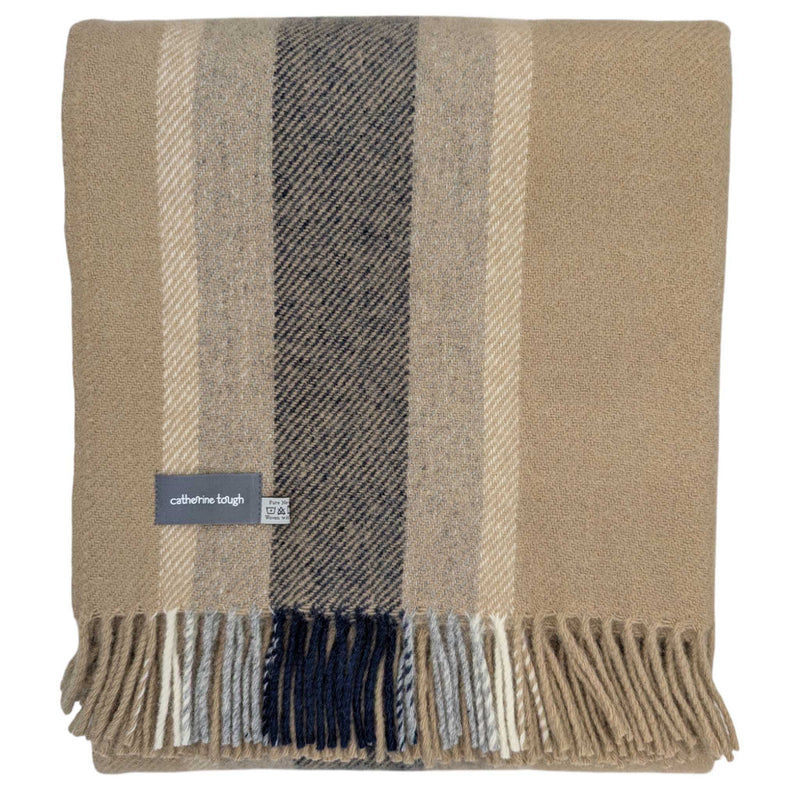 STRIPE THROW GREY 01