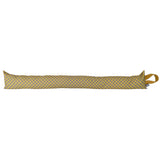 Yellow Check Draught Excluder With Lavender & Biofoam