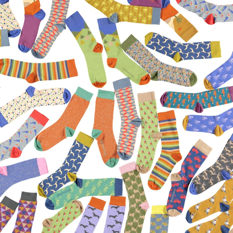catherine tough sock club cotton collection