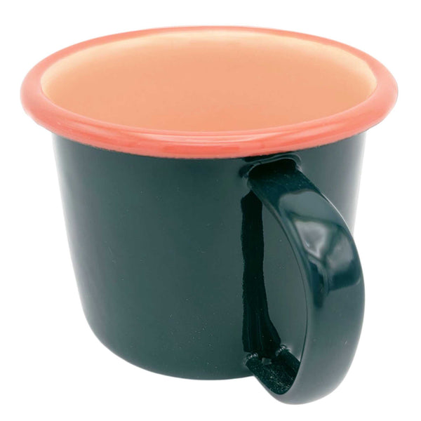 Enamel Mug - Teal & Pink - 350ml