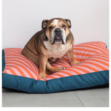 Dog Bed - Pink Stripe