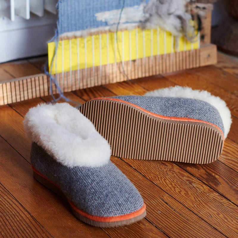 Slippers lambswool sales