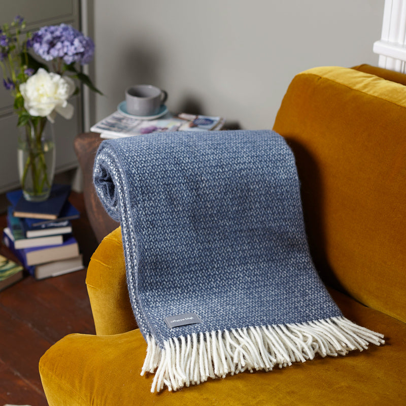 Small grey hot sale throw