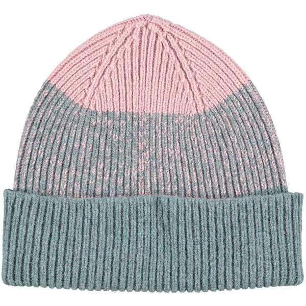 HAT - beanie - dusky pink & sea green marl.jpg