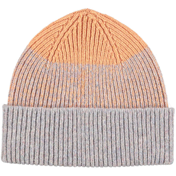 HAT - beanie - peach & concrete marl.jpg