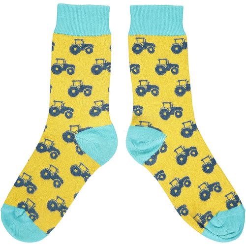 Organic Cotton Tractor Socks - Catherine Tough x Yeo Valley
