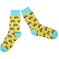 Organic Cotton Tractor Socks - Catherine Tough x Yeo Valley
