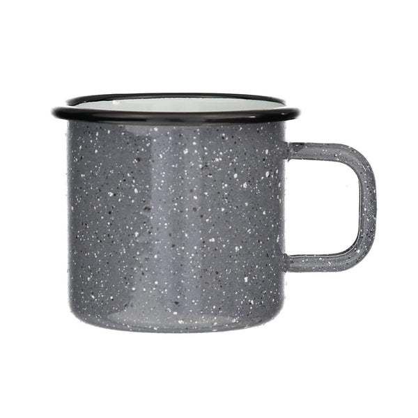 Speckled Grey Enamel Mug